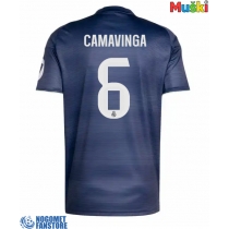 Real Madrid Eduardo Camavinga #6 Gostujuci Dres 2025-26 Kratak Rukav
